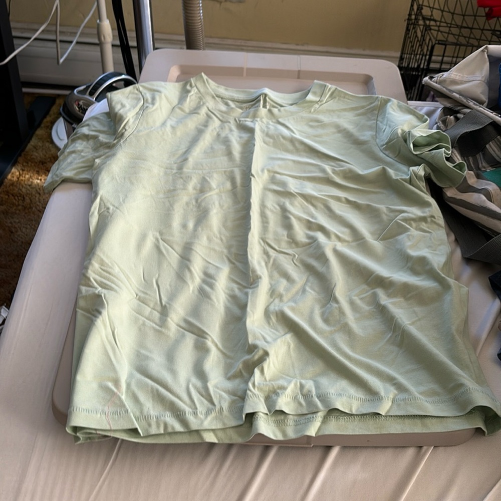 Large mint green primark regular fit tee